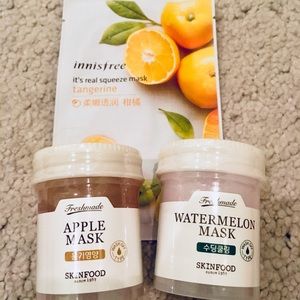 Korean Beauty 🌸 SKINFOOD & Innisfree Face Masks